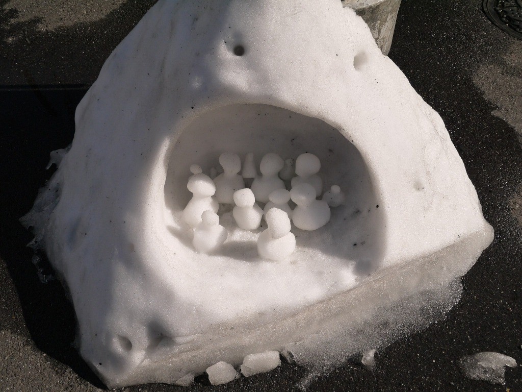 雪が降りました!!　～雪の日の訪問看護師～｜ブログ｜健和会訪問看護