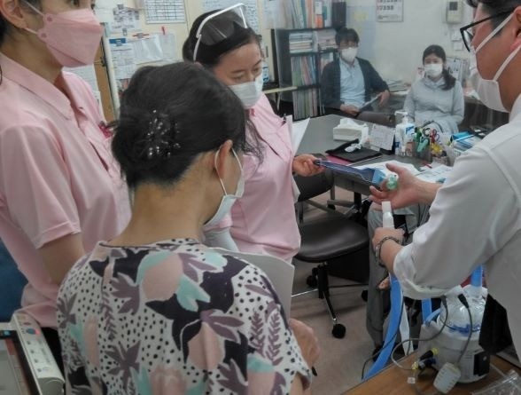呼吸器学習会を行いました！｜ブログ｜健和会訪問看護ステーション