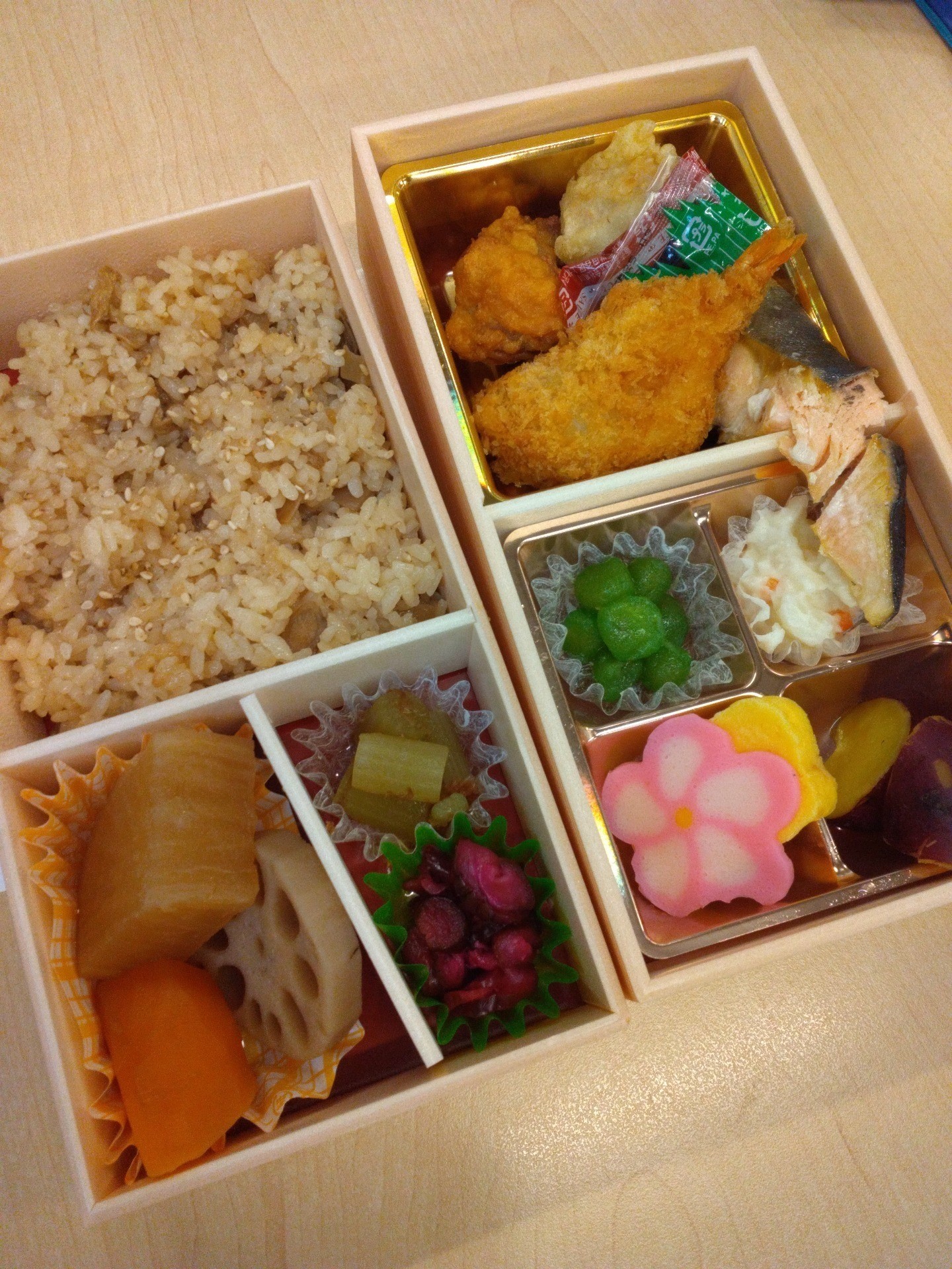 送別会を兼ねたお弁当会