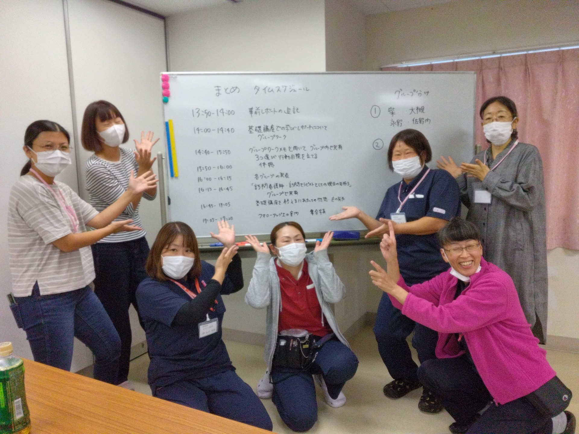 10/15 　訪問看護ステーション「基礎講座のまとめ」を開催しました